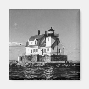 Aimant Phare de brise-lames de port de Rockland