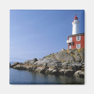 Aimant Phare de Fisgard dans la colline de Fort Rodd