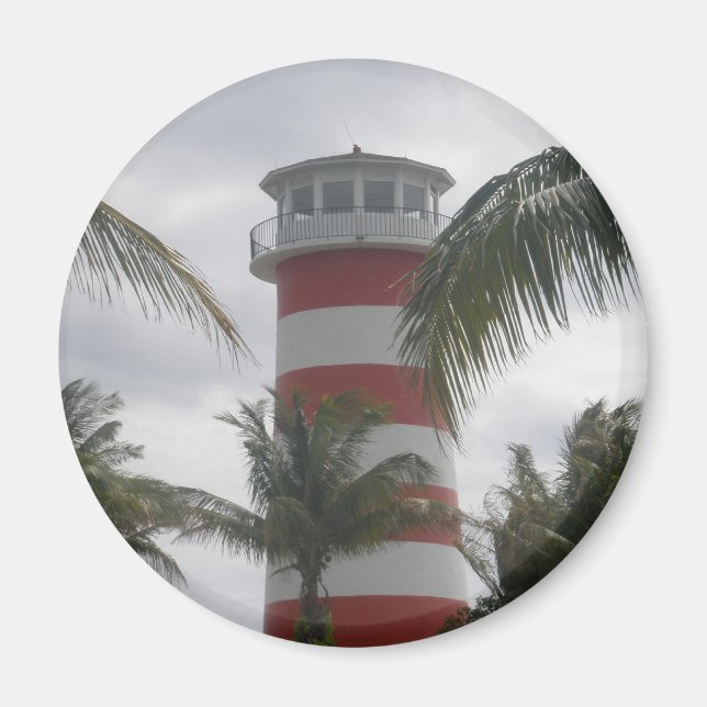 Aimant Phare de Freeport Bahamas (Devant)