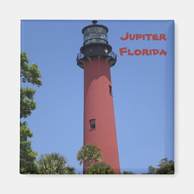 Aimant Phare de Jupiter Inlet (Devant)