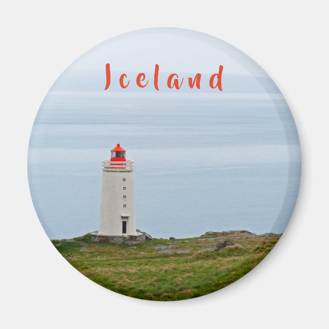 Aimant Phare de la péninsule de Vatnsnes - Islande (Devant)