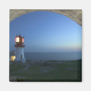 Aimant phare de Lindesnes, point le plus méridional de la