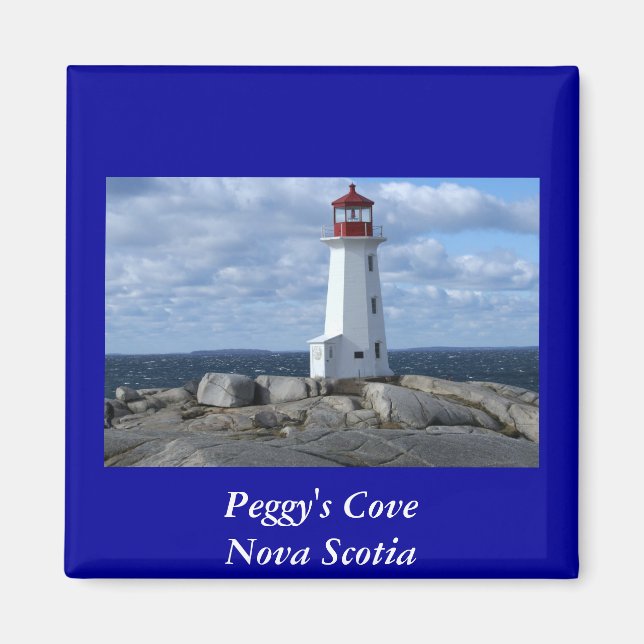 Aimant Phare de Peggy's Cove (Devant)