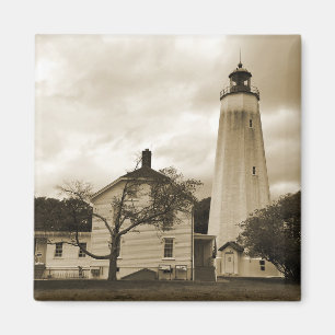Aimant Phare de Sandy Hook