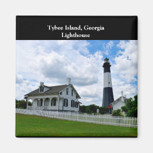 Aimant Phare de Tybee Island, Géorgie