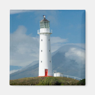 Aimant Phare du cap Egmont et mont Taranaki/Mont