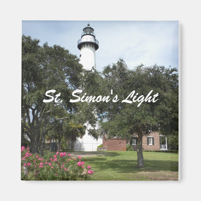 Aimant Phare, pelouse et Flower Bush (Devant)