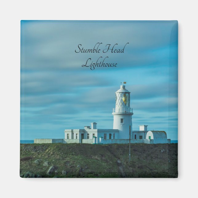 Aimant Phare | Pembrokeshire Strumble Head Wales (Devant)