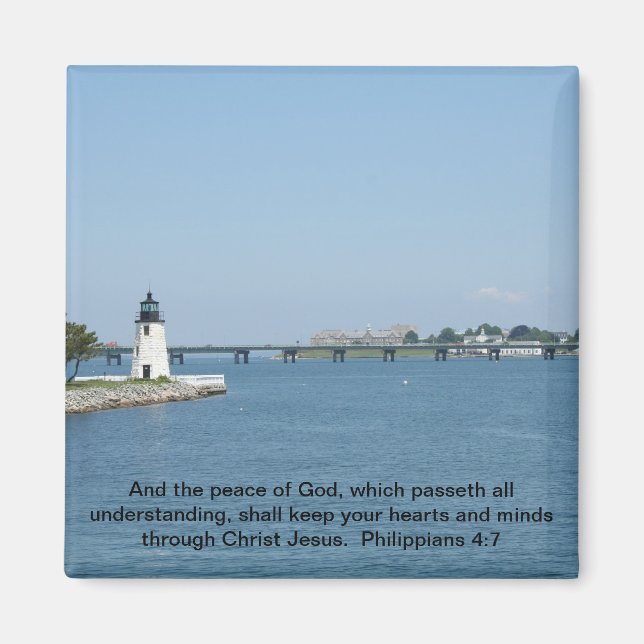Aimant Phare Philippiens 4:7 (Devant)