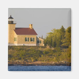 Aimant Phare sur le lac Supérieur près de Copper Harbor