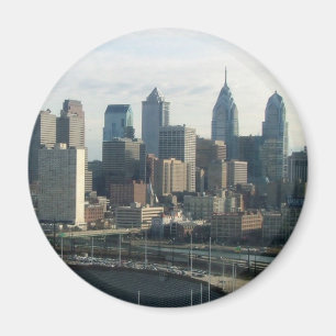 Aimant Philadelphie Skyline