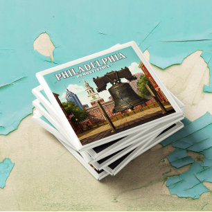 Aimant Philadelphie vintage Pennsylvanie