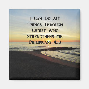 AIMANT PHILIPPIENS ATTAQUANTS 4:13 SCRIPTURE VERSE