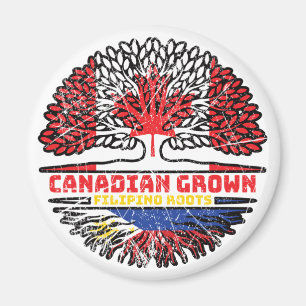 Aimant Philipppino Canadian Canada Tree Roots Fl