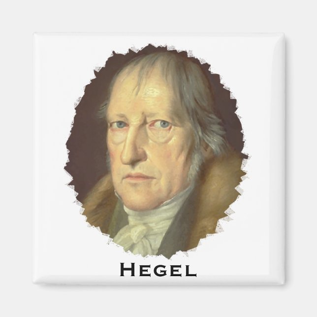 Aimant Philosophe Georg Hegel (Devant)