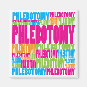 Aimant Phlebotomie colorée