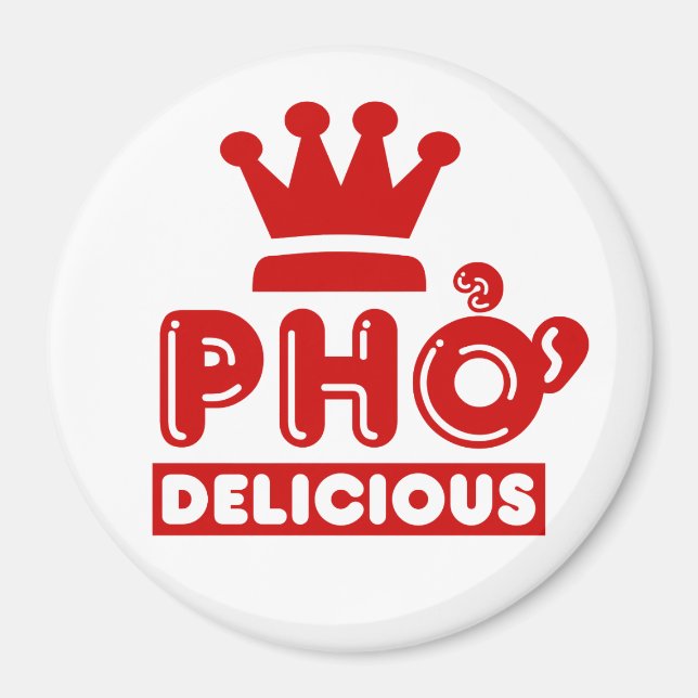 Aimant Pho King Delicious (Devant)