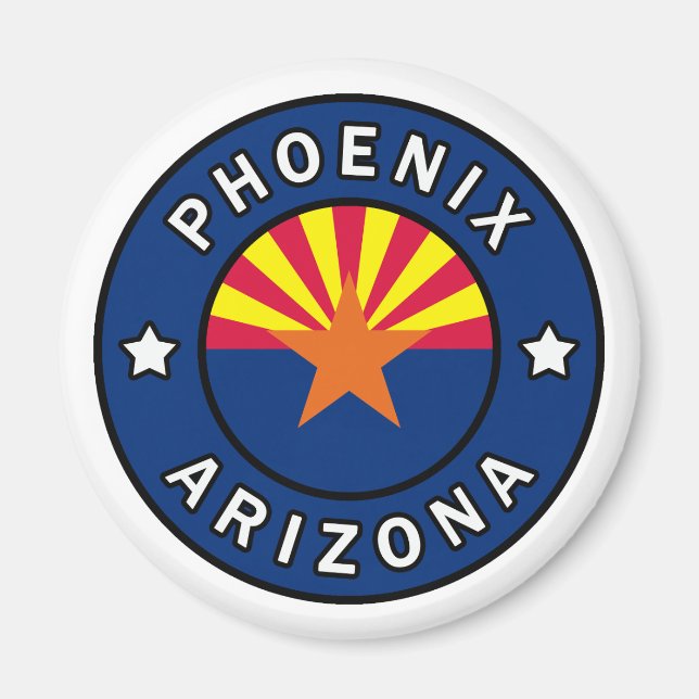Aimant Phoenix Arizona (Devant)