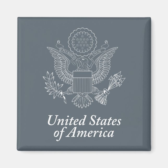 Aimant Phoque des États-Unis (Devant)