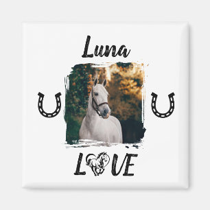Aimant Photo Cheval Personnalisé Equestrio
