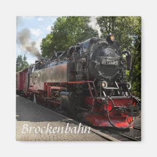 Aimant Photo de chemin de fer de Brockenbahn Brocken