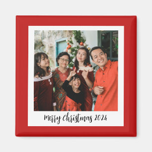 Aimant Photo de famille personnalisée cadeau de noël mémo