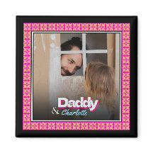 Photo de famille personnalisée - Papa, Fille