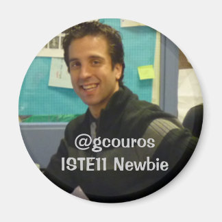 Aimant photo de george newbie, @gcourosISTE11 Newbie