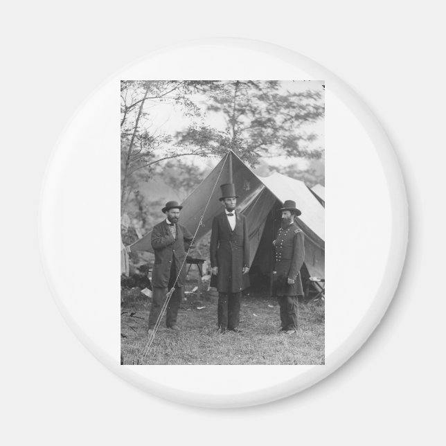 Aimant Photo de guerre civile vers 1862 (Devant)