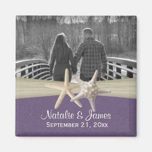 Aimant Photo de la plage Starfish