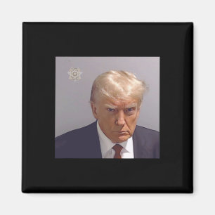 Aimant Photo De Réservation De Donald Trump
