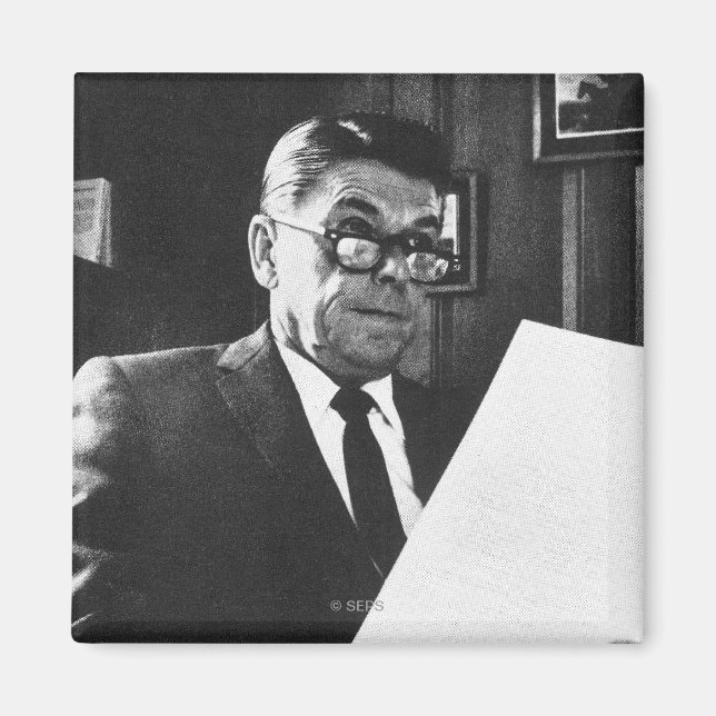 Aimant Photo de Ronald Reagan (Devant)
