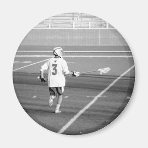 Aimant Photo du joueur sportif Lacrosse Maman Team Fan Cl