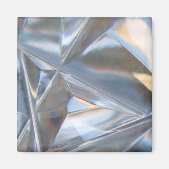 Aimant Photo en verre cristal (Devant)