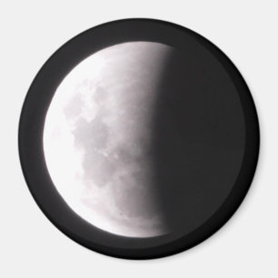 Aimant Photo lunaire totale de Pleine lune d'Ecslipse