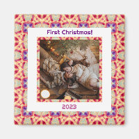 Photo personnalisé Premier Noël Nouveaux Mariés No