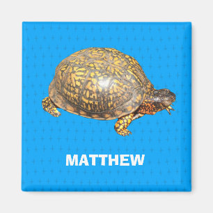 Aimant Photo personnalisée de la tortue de boîte orient
