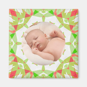 Aimant Photo Soft Pretty Green personnalisée