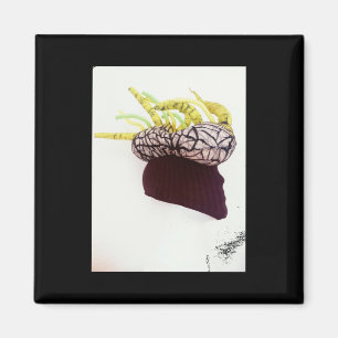 Aimant Photographie Casquette Hairstyle Strange Masque Da
