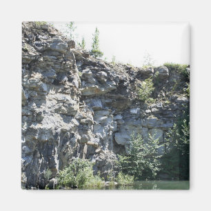 Aimant Photographie de la nature d'une carrière de roche