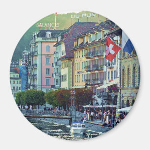 Aimant Photographie de l'Europe de voyage de la Suisse de