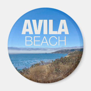 Aimant Photographie de l'overlook d'Avila Beach Californi