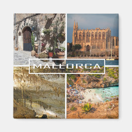 aimant photomontage de l'île Majorque - de Majorca