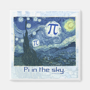 Aimant Pi dans les idées de cadeau de ciel