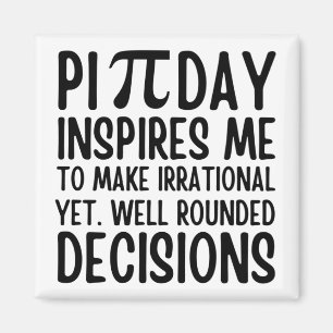 Aimant Pi Day Funny