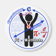 Pi-Mathlete 3,14 Pi Jour
