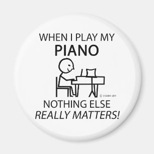 Aimant Piano Rien D'Autre Est Important
