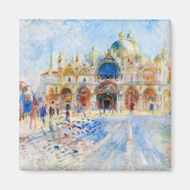 Aimant Piazza San Marco, Renoir (Devant)