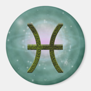 Aimant Pick Color Pisces Zodiac astrologique