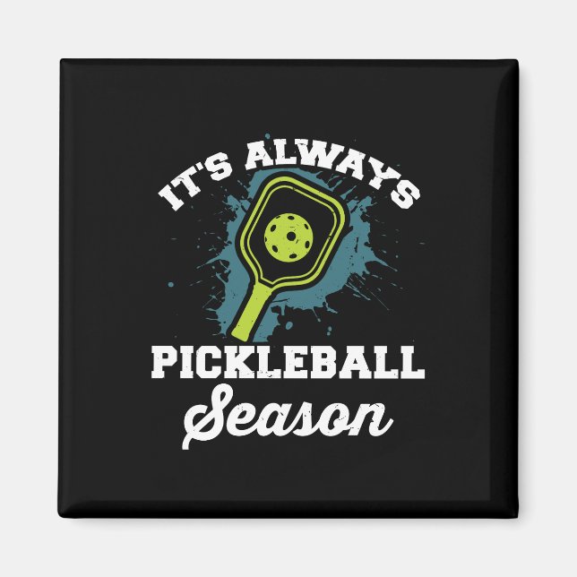 Aimant Pickleball Drôle cadeaux de Pickleball (Devant)